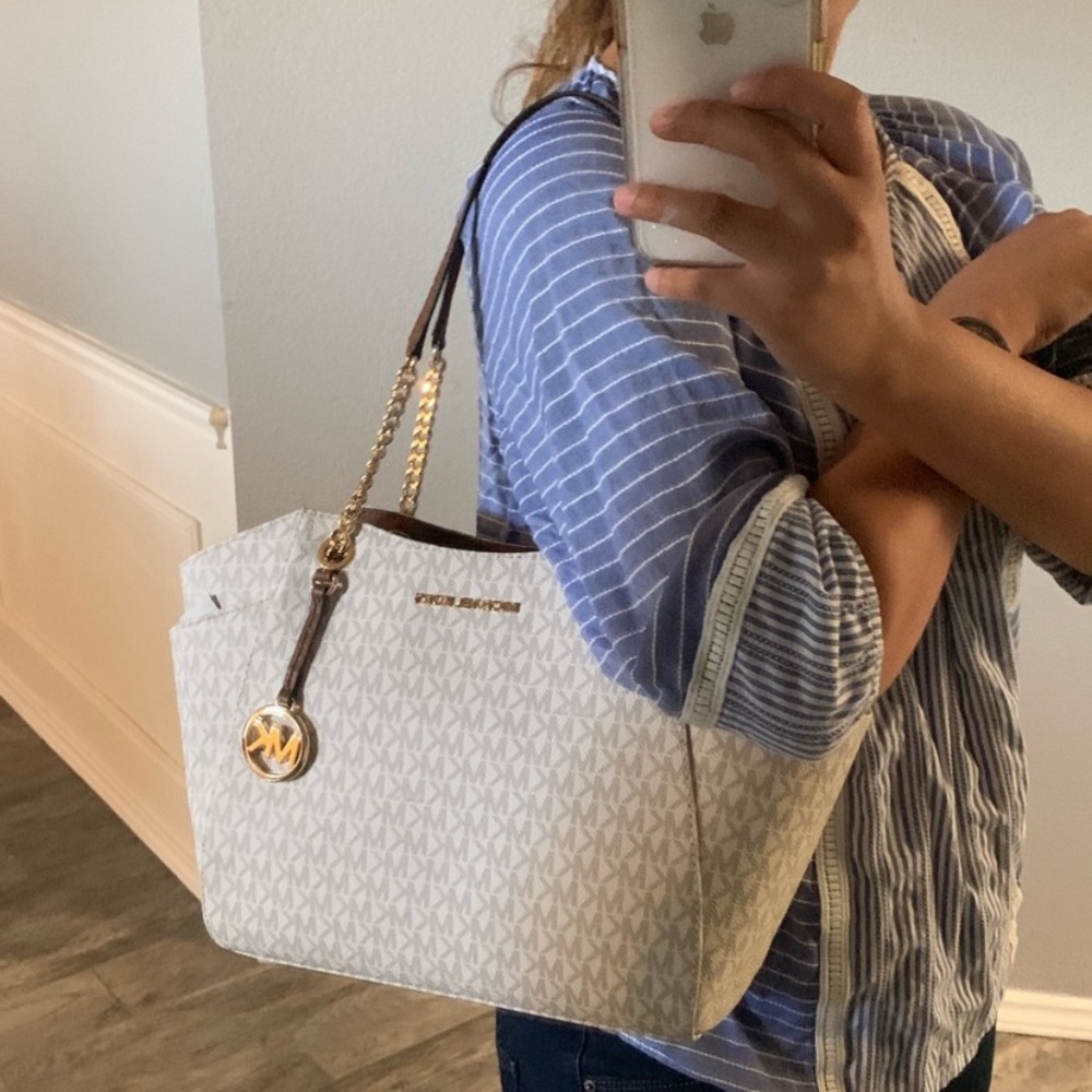 New⭐️  MK Jet set travel large chain shoulder bag - Picture 4 of 6